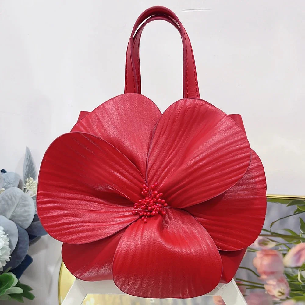 Floral Mini Handbag For Women Luxury Designer High Quality Fashion Handbags Wedding Purse Small Totes Elegant Evening Clutch Bag