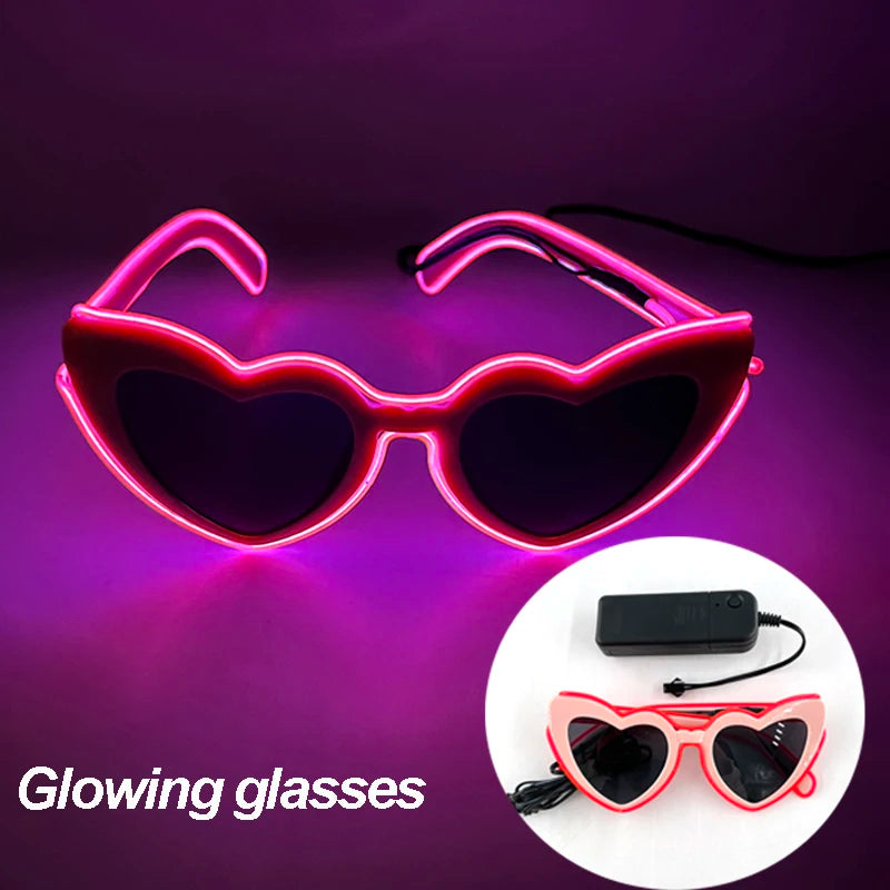 Halloween Carnival party lighting supplies 10inches  LED neon light rave fan  folding luminous fan glowing in the party