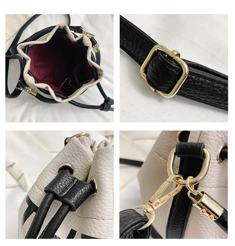 New Fashion Women's Bucket Bag Trend Brand Casual Versatile Shoulder Bag High-end Classic Crossbody Bag Designer Luxury Handbag