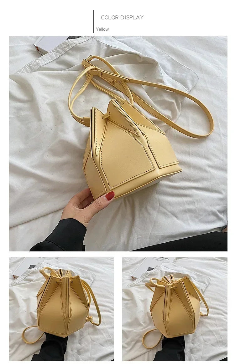 Women's Niche Foldable Bag Multifunctional Messenger Bag Portable Bag High Quality Popular Summer New 2025 Purses and Handbags