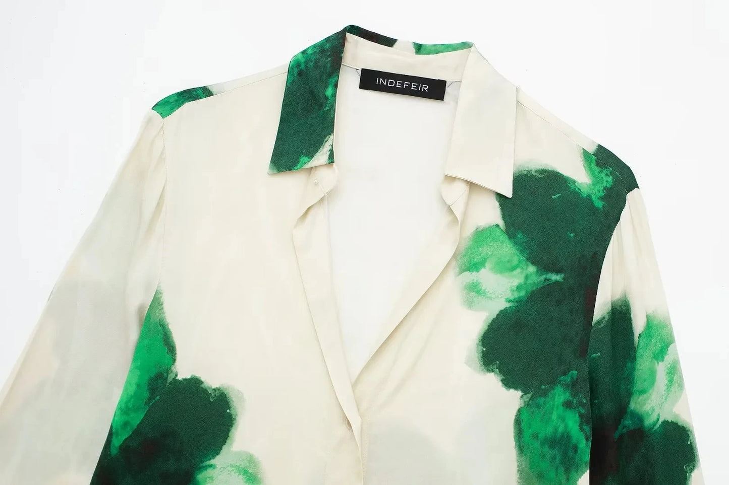 TRAFZA Women Fashion Floral Print Wide Leg Pants Loose Casual High Waist Drawstring Trousers Elegant Woman High Street Pant