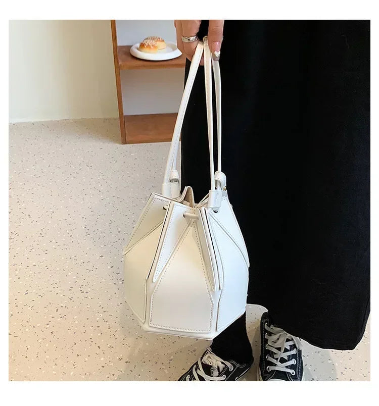 Women's Niche Foldable Bag Multifunctional Messenger Bag Portable Bag High Quality Popular Summer New 2025 Purses and Handbags