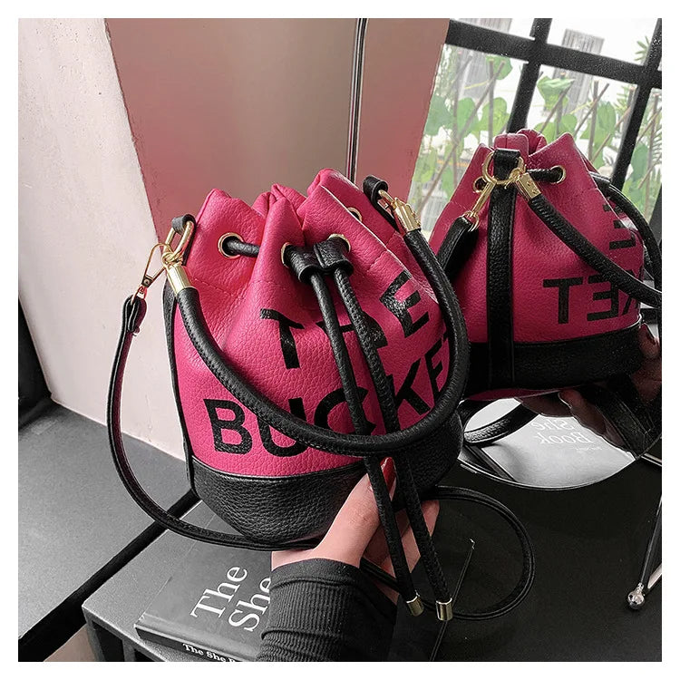 New Fashion Women's Bucket Bag Trend Brand Casual Versatile Shoulder Bag High-end Classic Crossbody Bag Designer Luxury Handbag