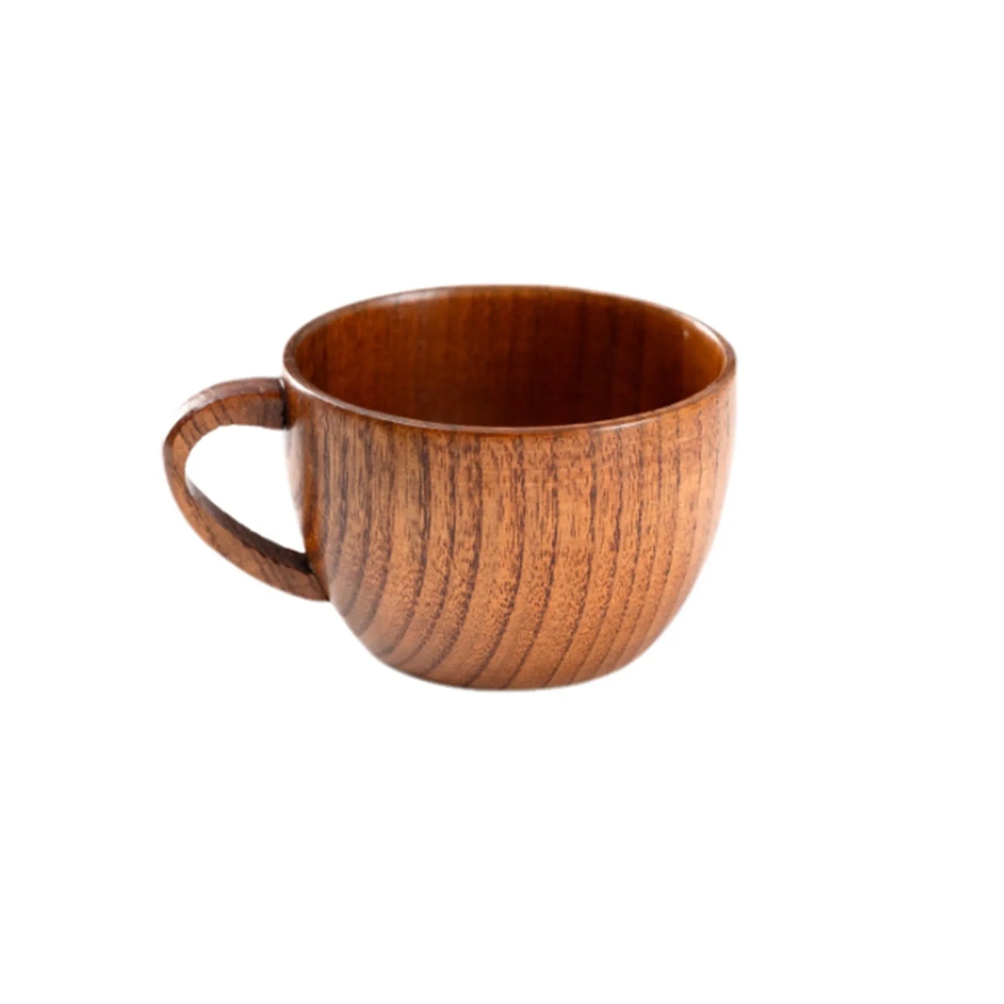 New Beer Mug Wooden Coffee Mug Wooden Creative Mug With Handle Cup High Temperature Resistant
