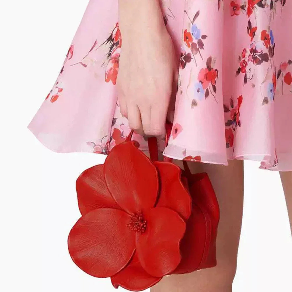 Floral Mini Handbag For Women Luxury Designer High Quality Fashion Handbags Wedding Purse Small Totes Elegant Evening Clutch Bag