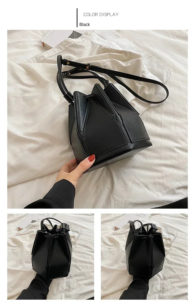 Women's Niche Foldable Bag Multifunctional Messenger Bag Portable Bag High Quality Popular Summer New 2025 Purses and Handbags