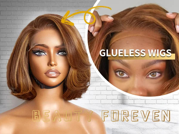 100% Human Hair Wigs Dark Brown Color Bob Water Wave 13x4 HD Lace Front Bob Wigs For women Deep Wave Human Hair Lace Frontal Wig