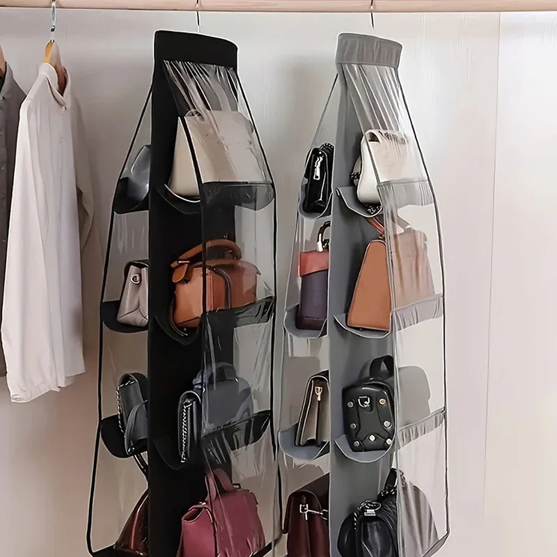Handbag Hanging Organizer Hanging Purse Organizer for Closet Organizers Bag Storage Hanger Oxford Cloth Closet Bag Organizer