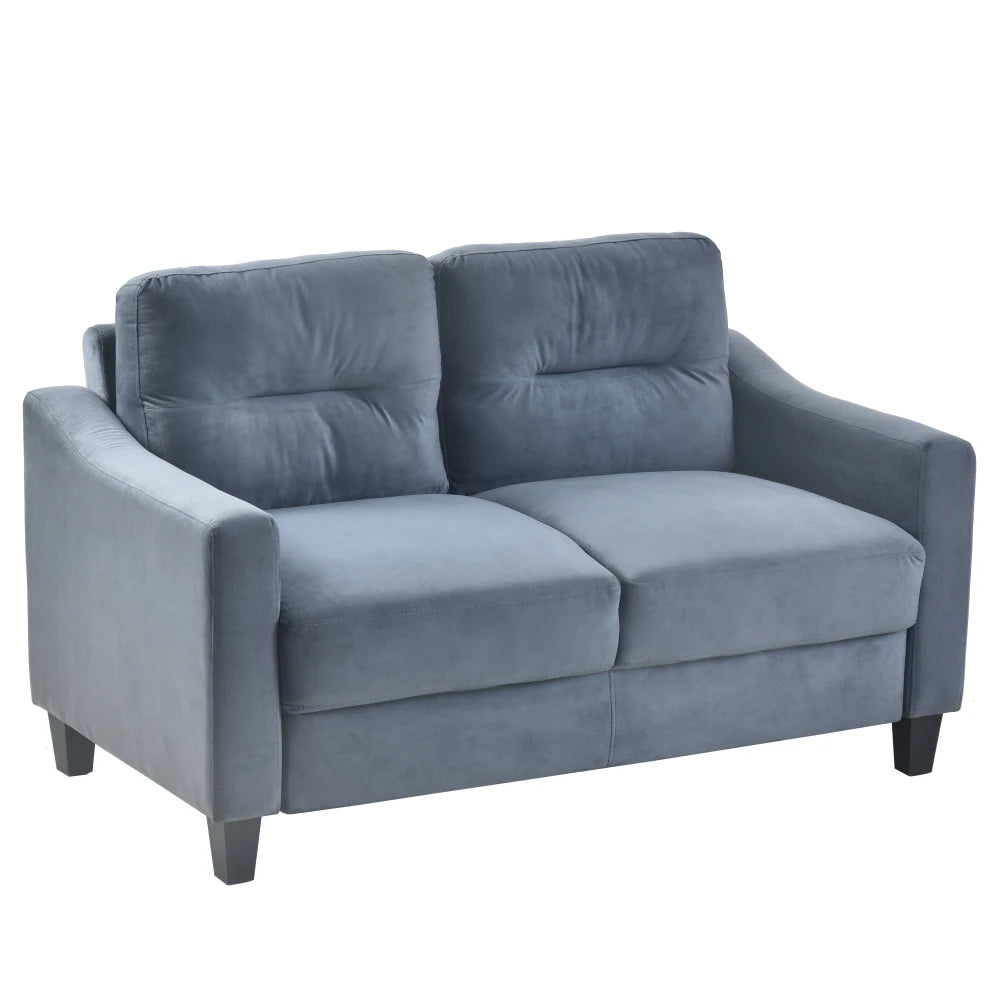 Modern Couch Comfortable Sectional Couches Set Flannelette Fabrics Velvet Sofas for Living Room Bedroom Office