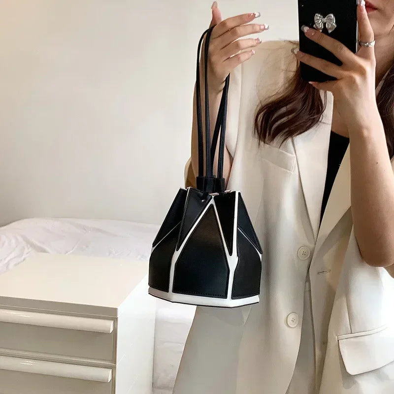 Women's Niche Foldable Bag Multifunctional Messenger Bag Portable Bag High Quality Popular Summer New 2025 Purses and Handbags