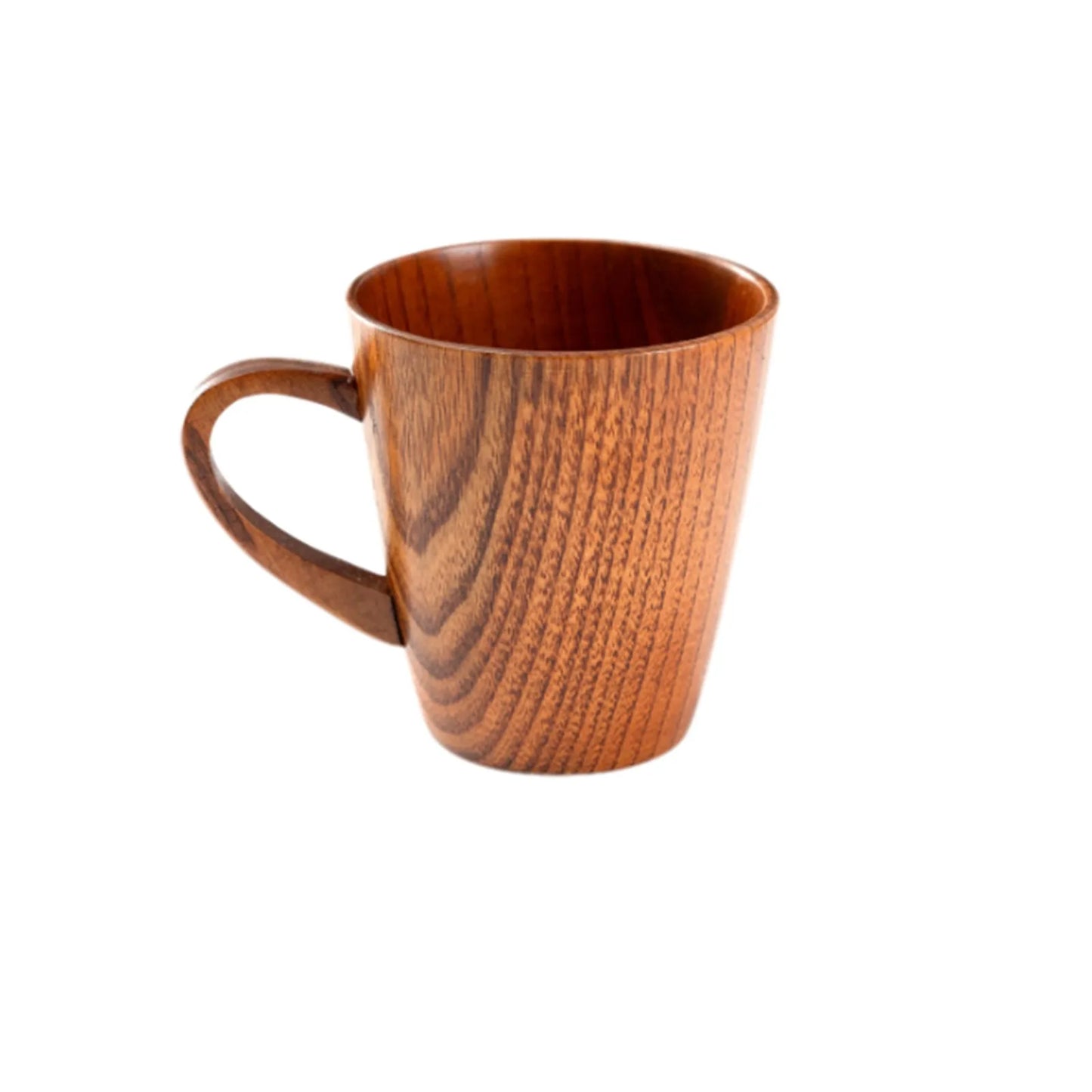 New Beer Mug Wooden Coffee Mug Wooden Creative Mug With Handle Cup High Temperature Resistant