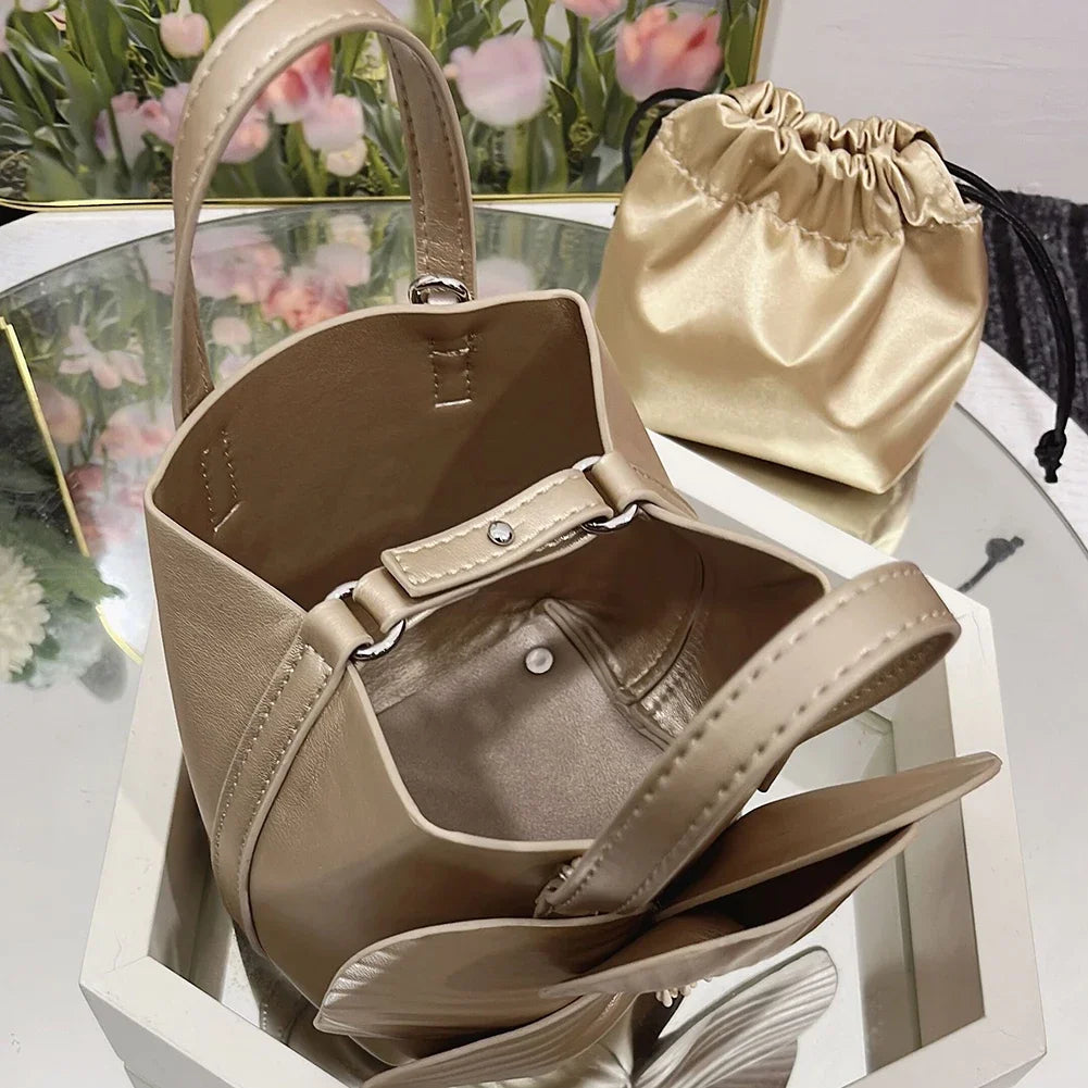 Floral Mini Handbag For Women Luxury Designer High Quality Fashion Handbags Wedding Purse Small Totes Elegant Evening Clutch Bag