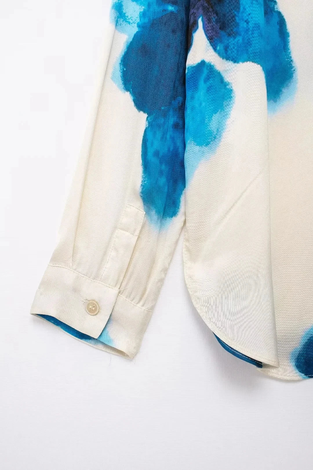 TRAFZA Women Fashion Floral Print Wide Leg Pants Loose Casual High Waist Drawstring Trousers Elegant Woman High Street Pant