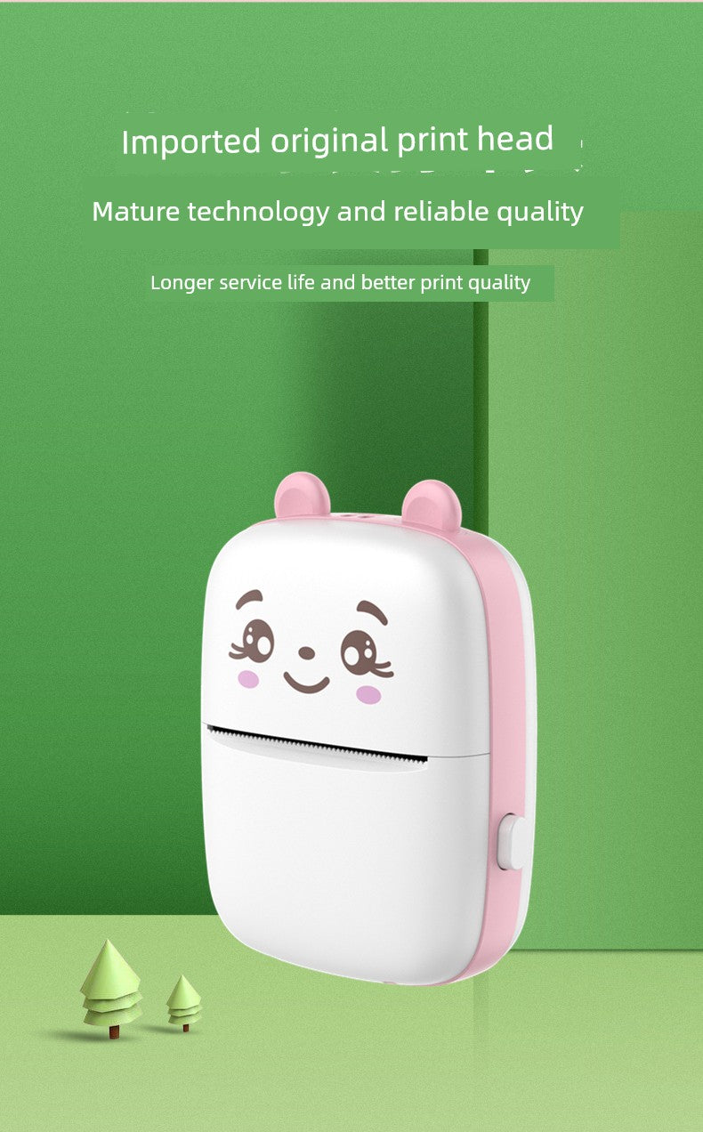 Mini Student Pocket Wrong Question Printer Meow Printer Thermal Photo Label Small Household Portable Cheap