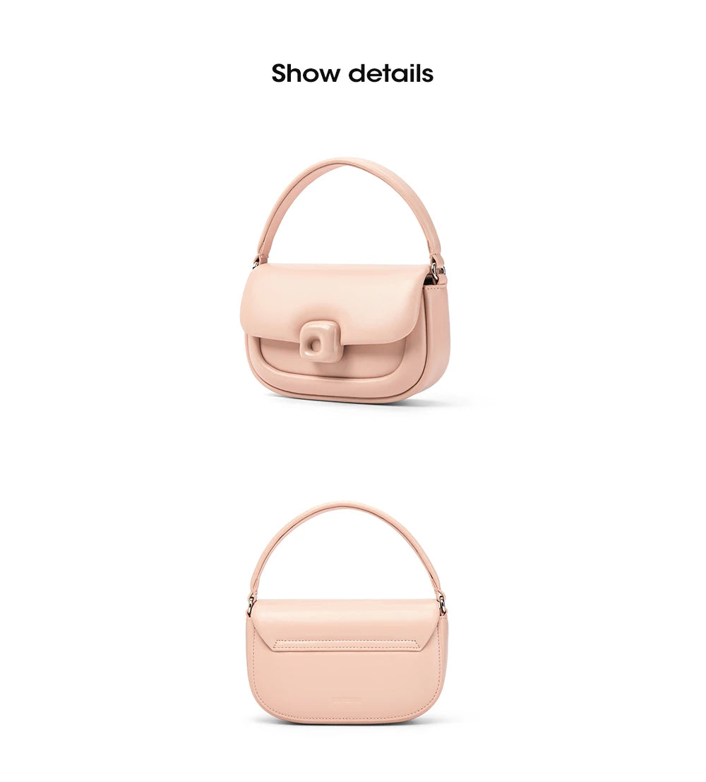 LA FESTIN Designer Women's bag Small Bag 2024 New Crossbody Shoulder Messenger Bag Women's Leather Bag Handbag Fashion Bag