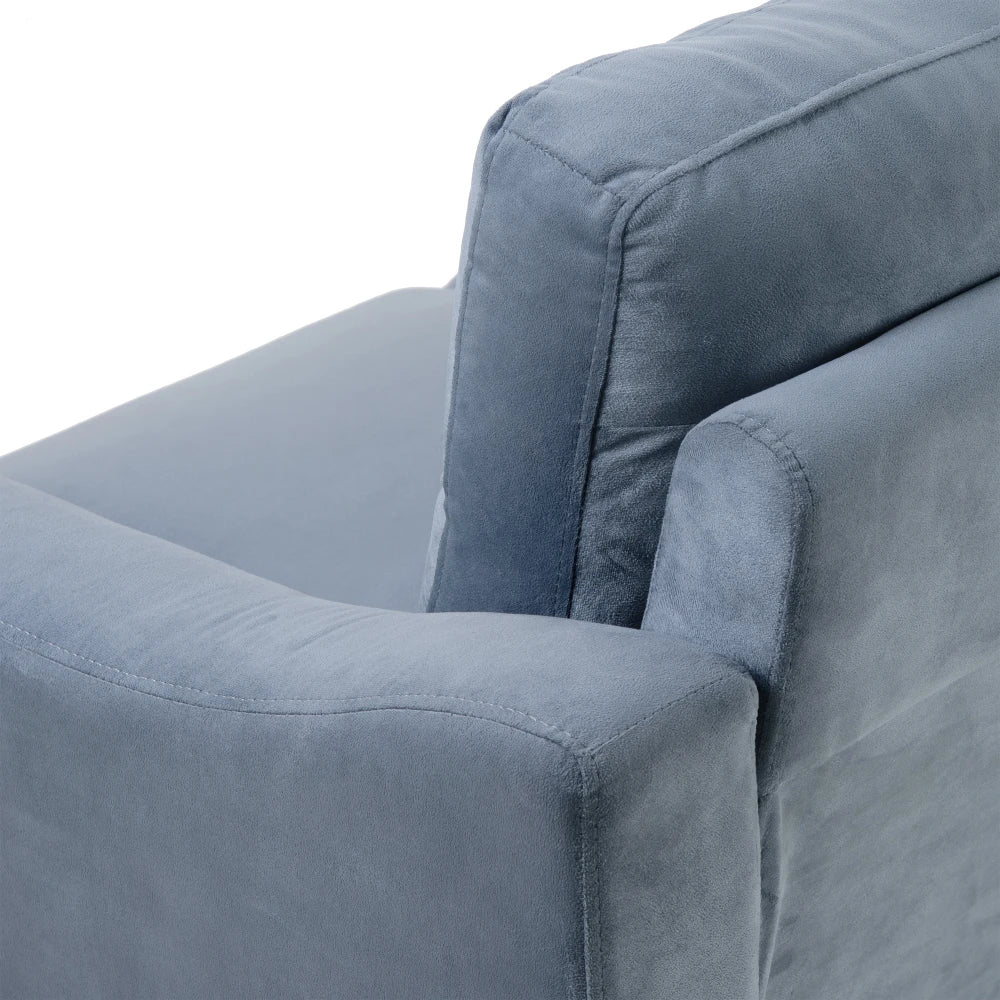 Modern Couch Comfortable Sectional Couches Set Flannelette Fabrics Velvet Sofas for Living Room Bedroom Office