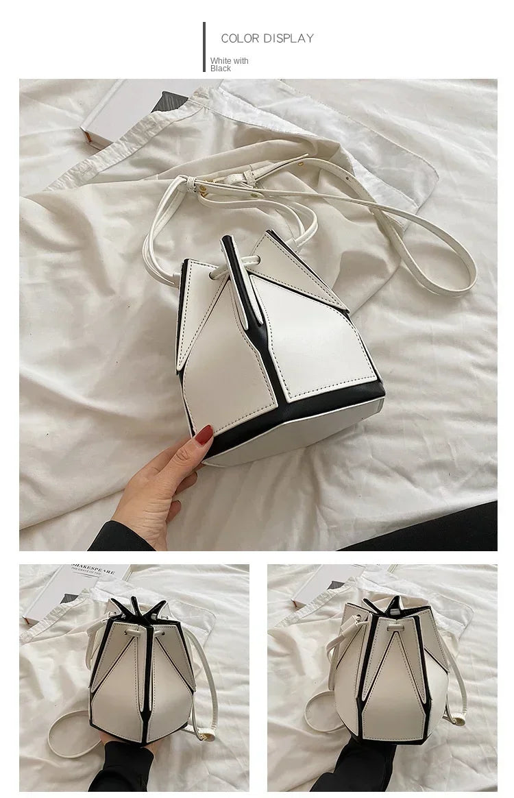 Women's Niche Foldable Bag Multifunctional Messenger Bag Portable Bag High Quality Popular Summer New 2025 Purses and Handbags