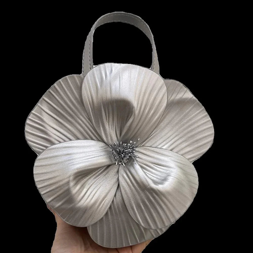 Floral Mini Handbag For Women Luxury Designer High Quality Fashion Handbags Wedding Purse Small Totes Elegant Evening Clutch Bag