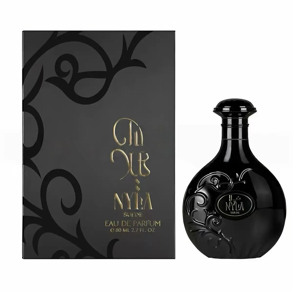 Luxury Arabic Perfume Spray Iyat Nyla Eau De Parfum 80ml Long Lasting Unisex Perfumes Arabian Oud Spray Eau De Parfums