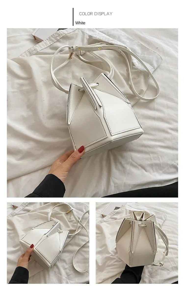 Women's Niche Foldable Bag Multifunctional Messenger Bag Portable Bag High Quality Popular Summer New 2025 Purses and Handbags