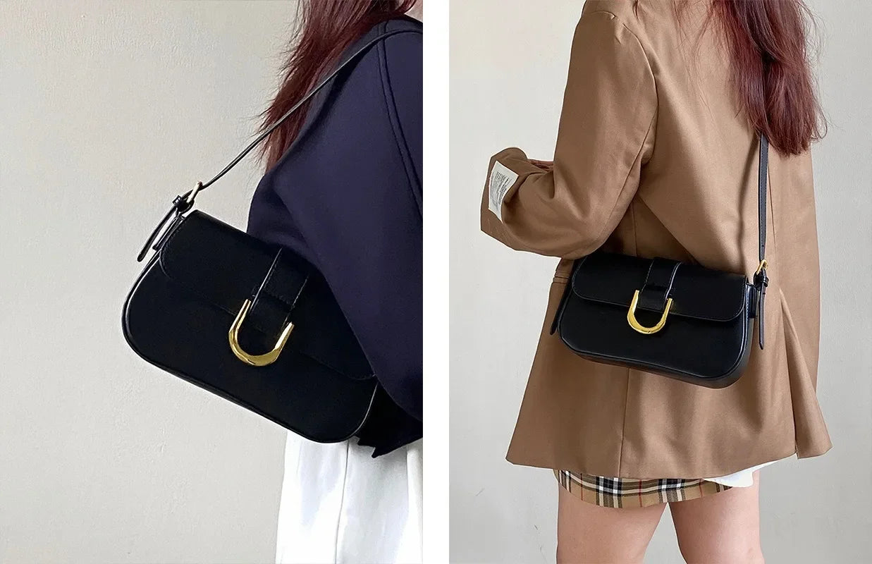 Fashionable and Leisure hand bag Bag Luxury Underarm Versatile One Shoulder Crossbody Bag French Small Small Body Bag Single