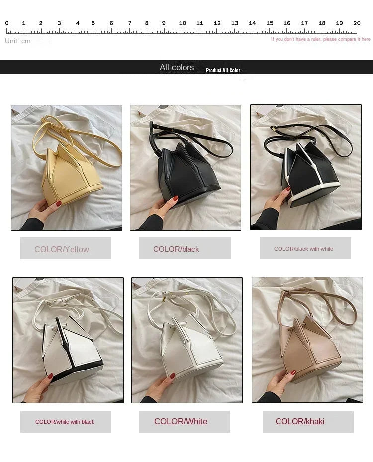 Women's Niche Foldable Bag Multifunctional Messenger Bag Portable Bag High Quality Popular Summer New 2025 Purses and Handbags