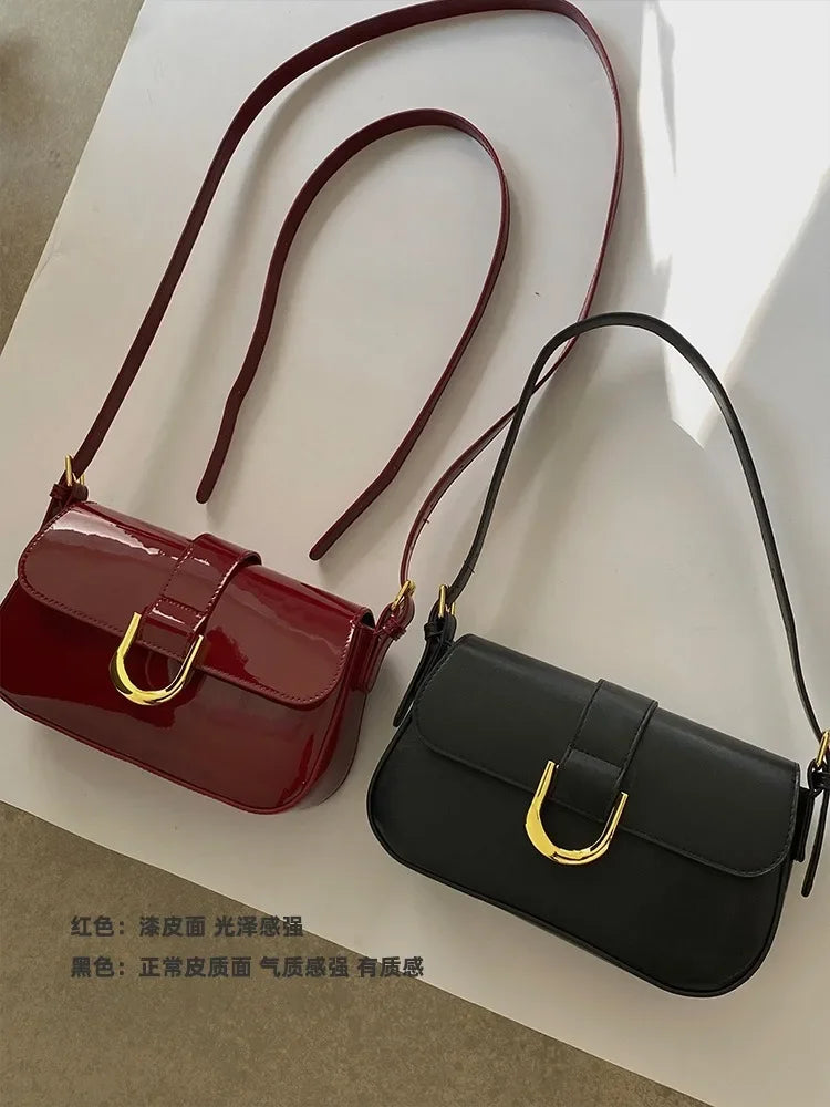 Fashionable and Leisure hand bag Bag Luxury Underarm Versatile One Shoulder Crossbody Bag French Small Small Body Bag Single