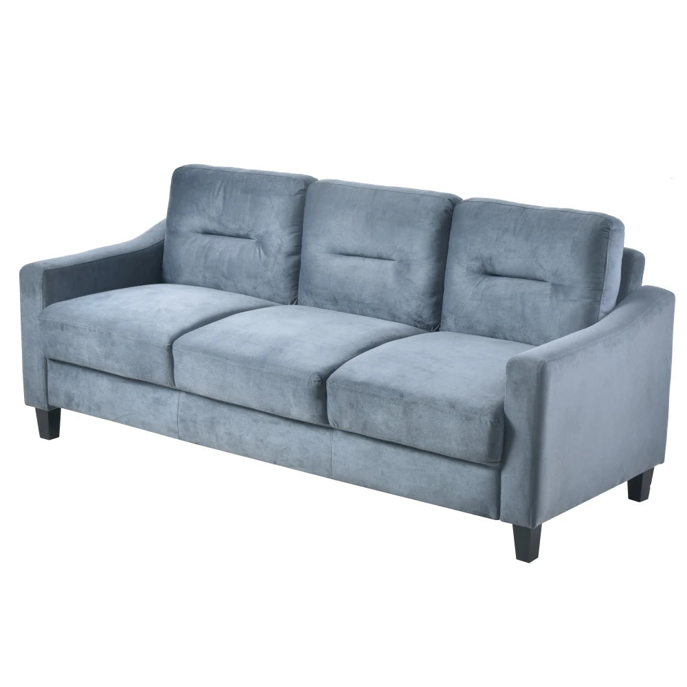 Modern Couch Comfortable Sectional Couches Set Flannelette Fabrics Velvet Sofas for Living Room Bedroom Office