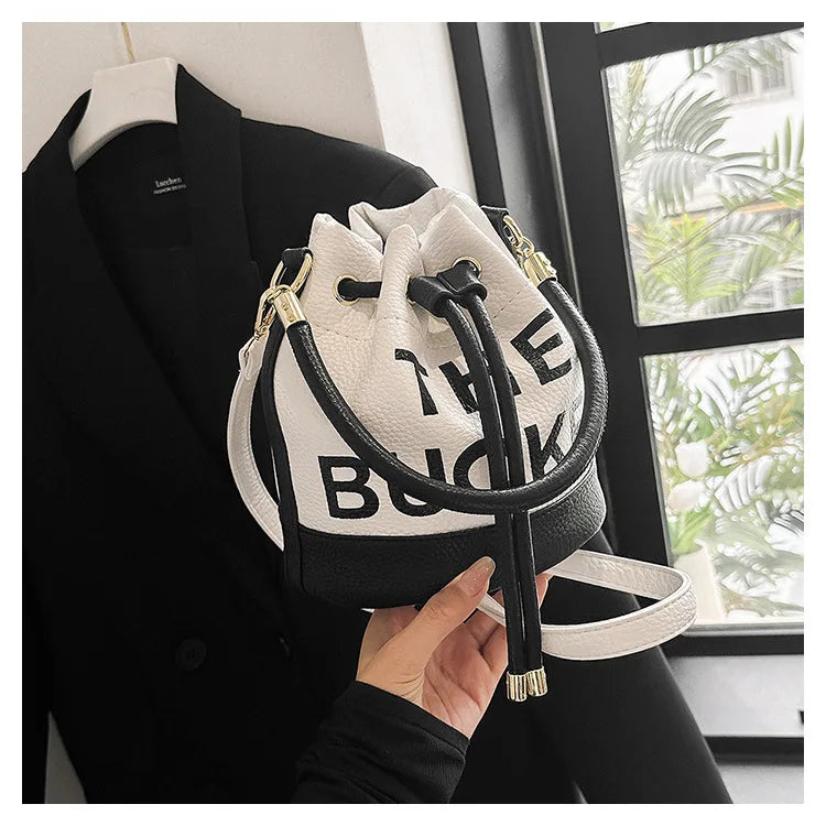 New Fashion Women's Bucket Bag Trend Brand Casual Versatile Shoulder Bag High-end Classic Crossbody Bag Designer Luxury Handbag