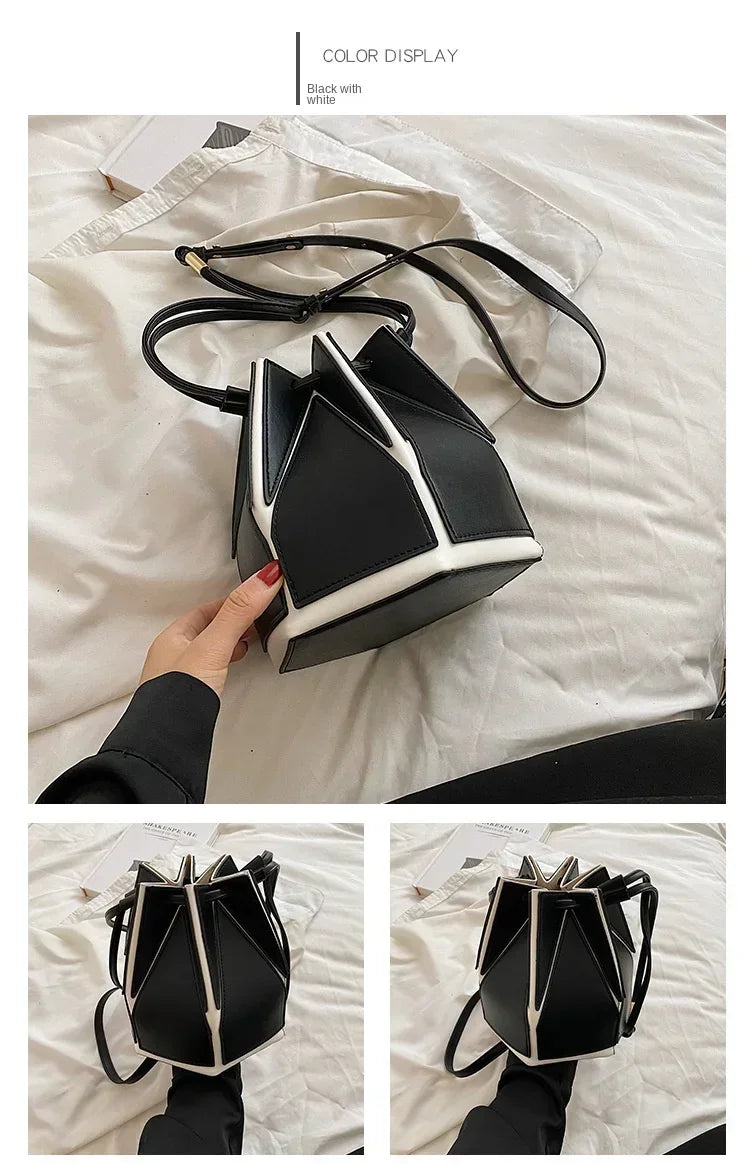 Women's Niche Foldable Bag Multifunctional Messenger Bag Portable Bag High Quality Popular Summer New 2025 Purses and Handbags