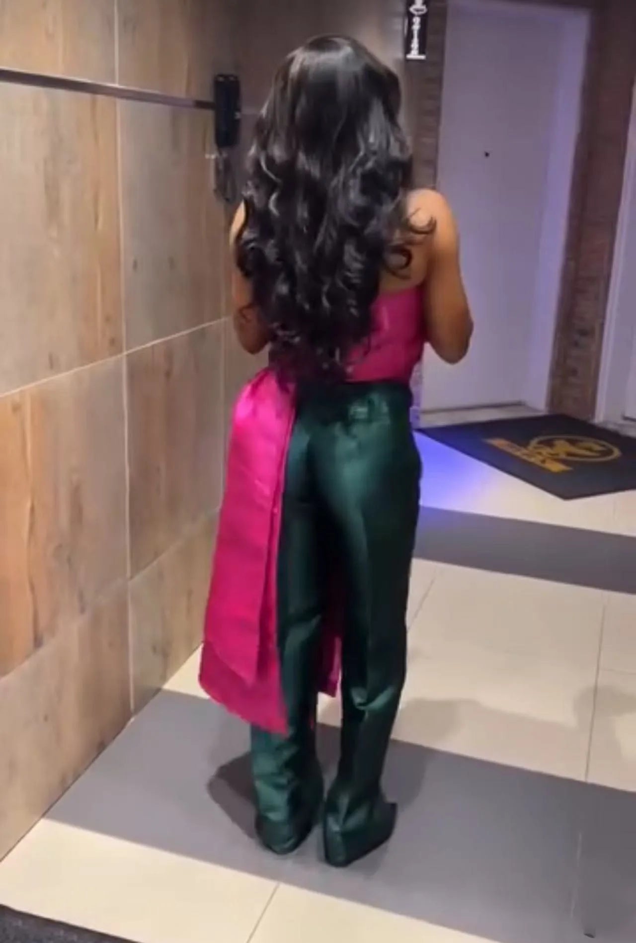 CM.YAYA Women Fashion 3D Flower Applique Strapless Side Crop Top 2025 Summer Vintage Streetwear INS Asymmetrical Tee Tops