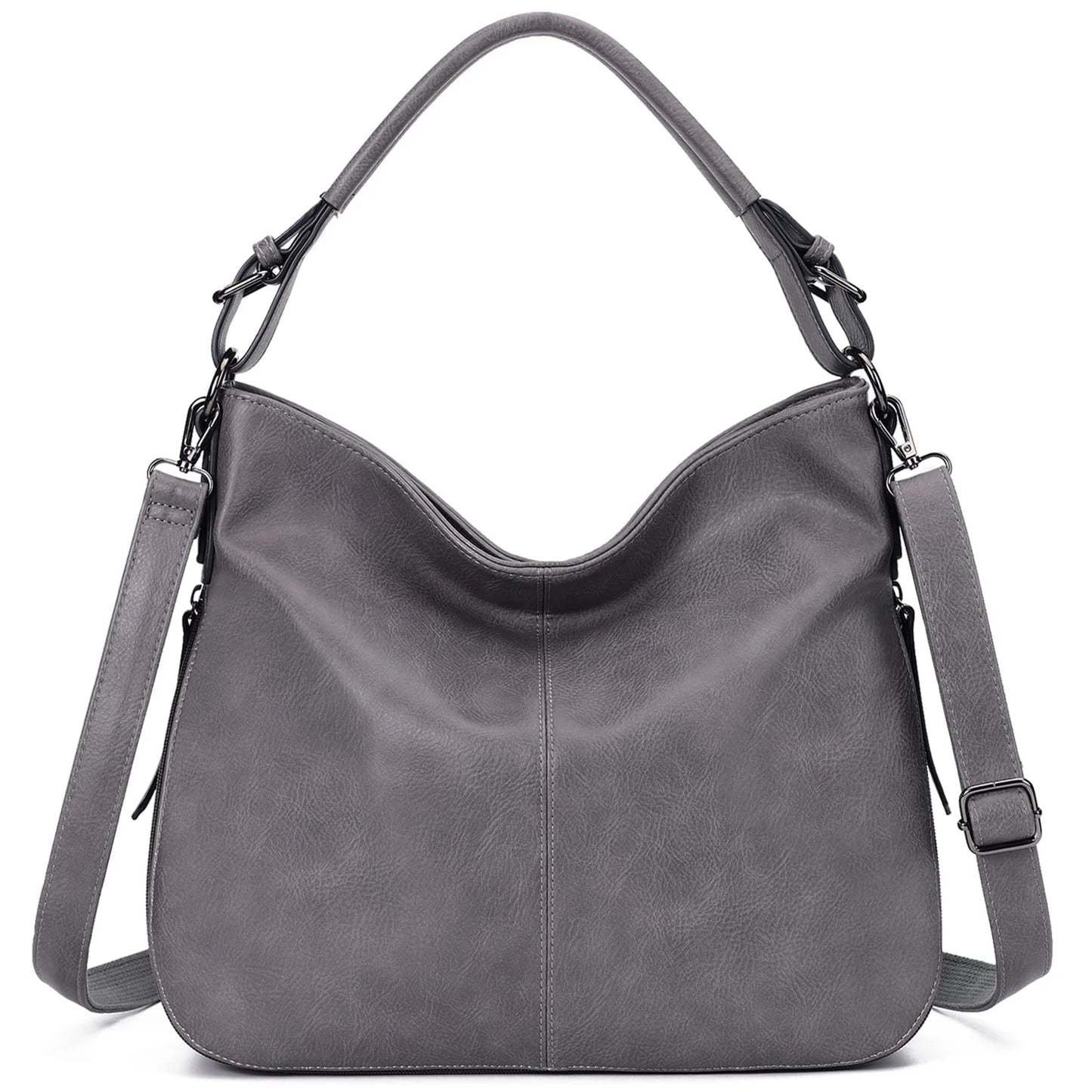 KL928 Large Purses for Women PU Leather Shoulder Handbag Crossbody Hobo Bags Ladies Tote Bags with Adjustable Shoulder Strap