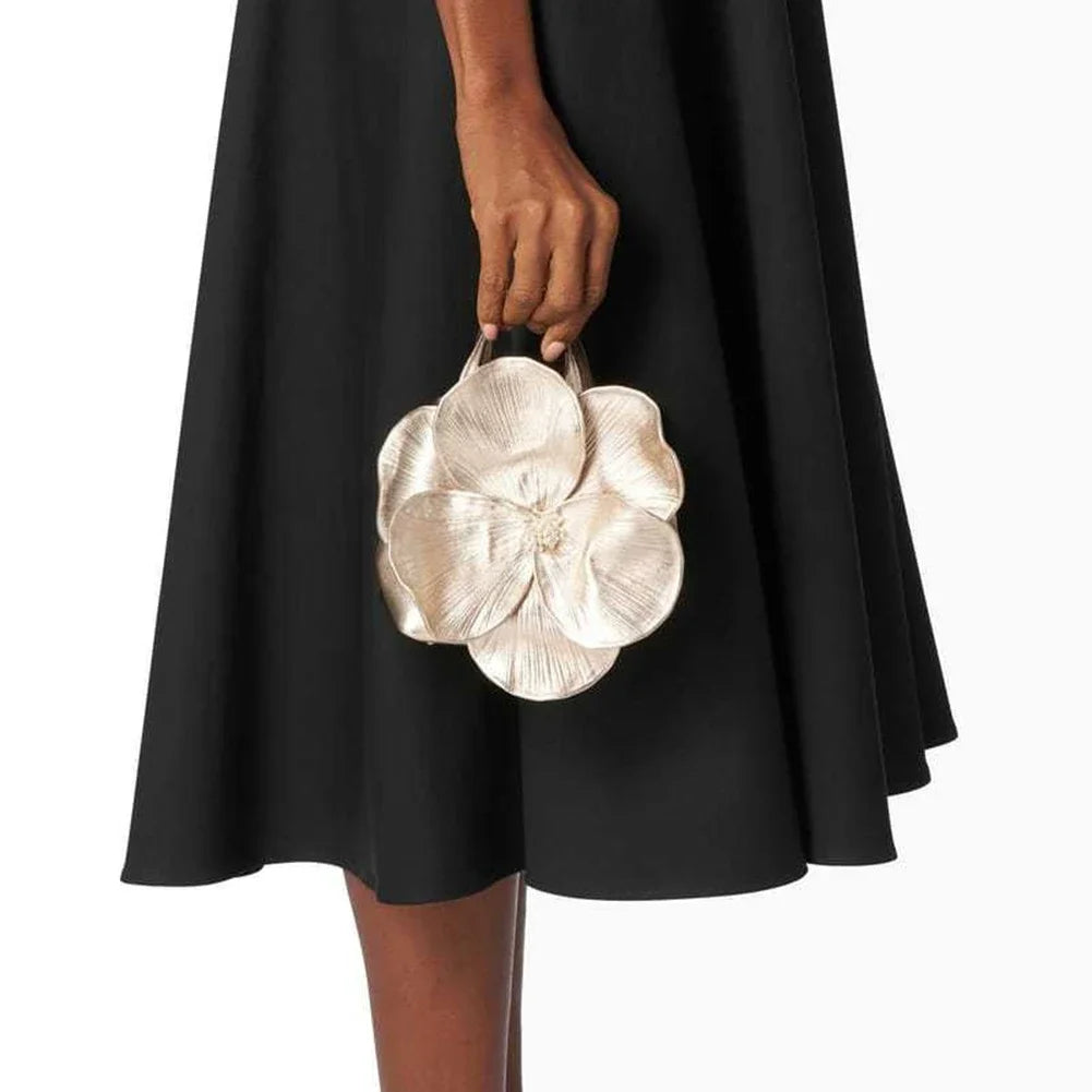 Floral Mini Handbag For Women Luxury Designer High Quality Fashion Handbags Wedding Purse Small Totes Elegant Evening Clutch Bag
