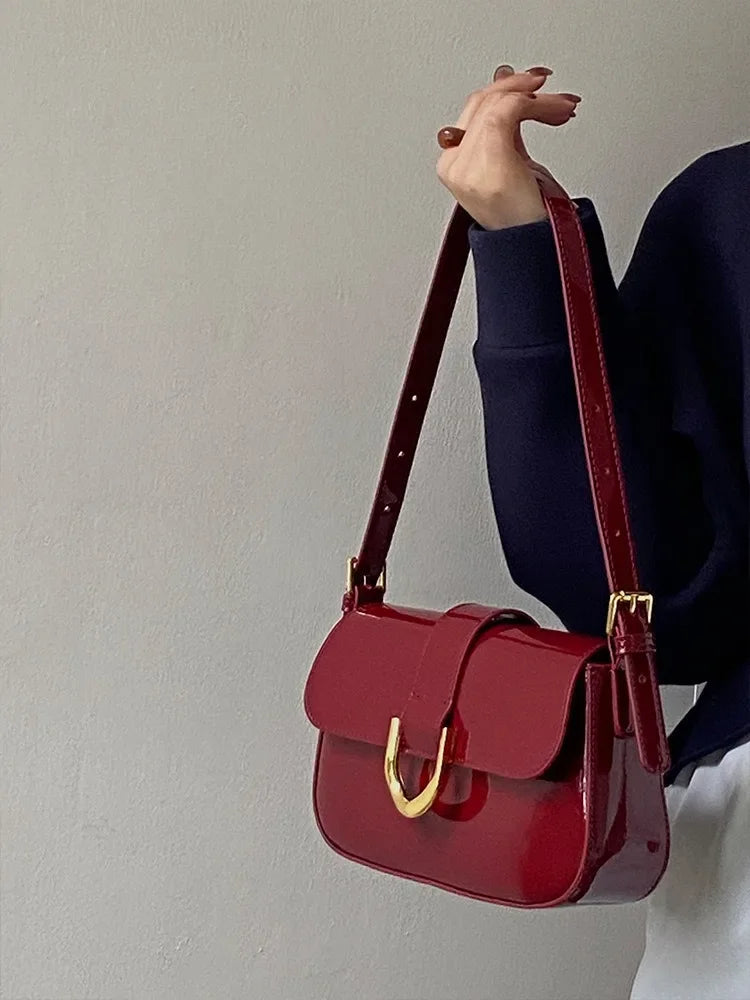 Fashionable and Leisure hand bag Bag Luxury Underarm Versatile One Shoulder Crossbody Bag French Small Small Body Bag Single