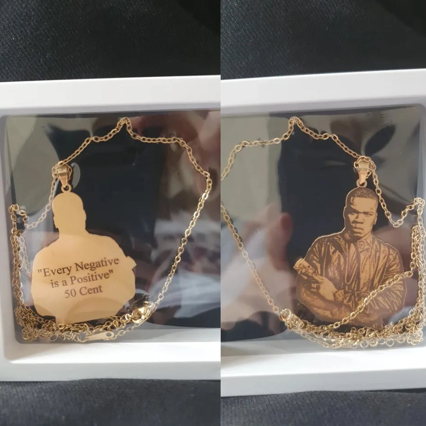 Personalized Mother's Day Gift Custom Photo Engraved Necklace Custom Photo Pendant Memory Family Jewelry Gifts Free Jewelry box