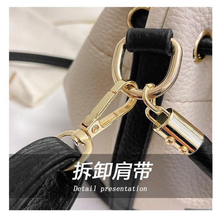 New Fashion Women's Bucket Bag Trend Brand Casual Versatile Shoulder Bag High-end Classic Crossbody Bag Designer Luxury Handbag