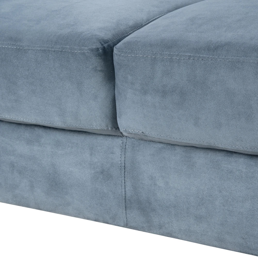 Modern Couch Comfortable Sectional Couches Set Flannelette Fabrics Velvet Sofas for Living Room Bedroom Office