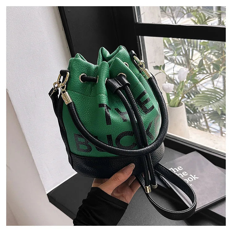 New Fashion Women's Bucket Bag Trend Brand Casual Versatile Shoulder Bag High-end Classic Crossbody Bag Designer Luxury Handbag