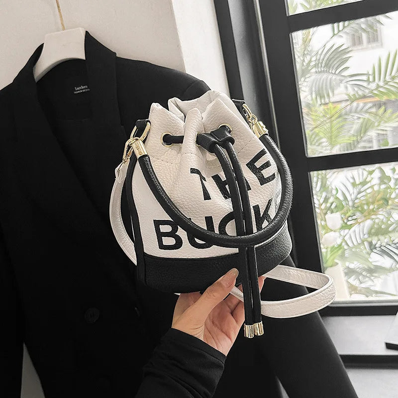 New Fashion Women's Bucket Bag Trend Brand Casual Versatile Shoulder Bag High-end Classic Crossbody Bag Designer Luxury Handbag