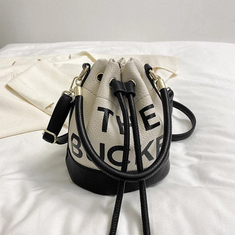 New Fashion Women's Bucket Bag Trend Brand Casual Versatile Shoulder Bag High-end Classic Crossbody Bag Designer Luxury Handbag