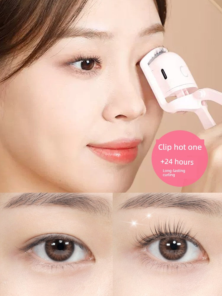 Yi Mengling Same Style Shrmeil Flash Meitang Hot Iron Eyelash Curler Eyelash Heater Electric Heating Lasting Hair-Styling Female