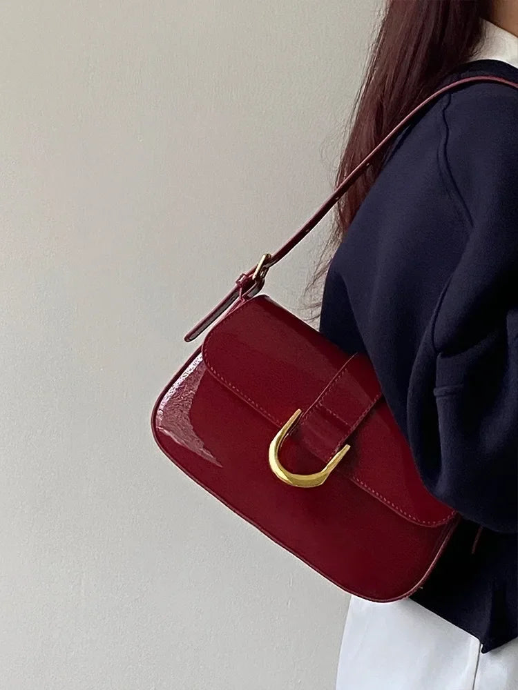 Fashionable and Leisure hand bag Bag Luxury Underarm Versatile One Shoulder Crossbody Bag French Small Small Body Bag Single