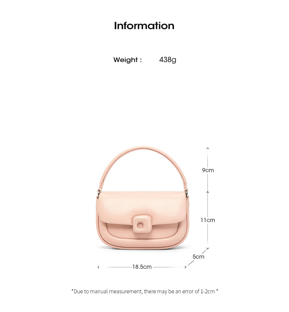 LA FESTIN Designer Women's bag Small Bag 2024 New Crossbody Shoulder Messenger Bag Women's Leather Bag Handbag Fashion Bag