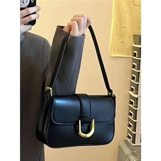 Fashionable and Leisure hand bag Bag Luxury Underarm Versatile One Shoulder Crossbody Bag French Small Small Body Bag Single