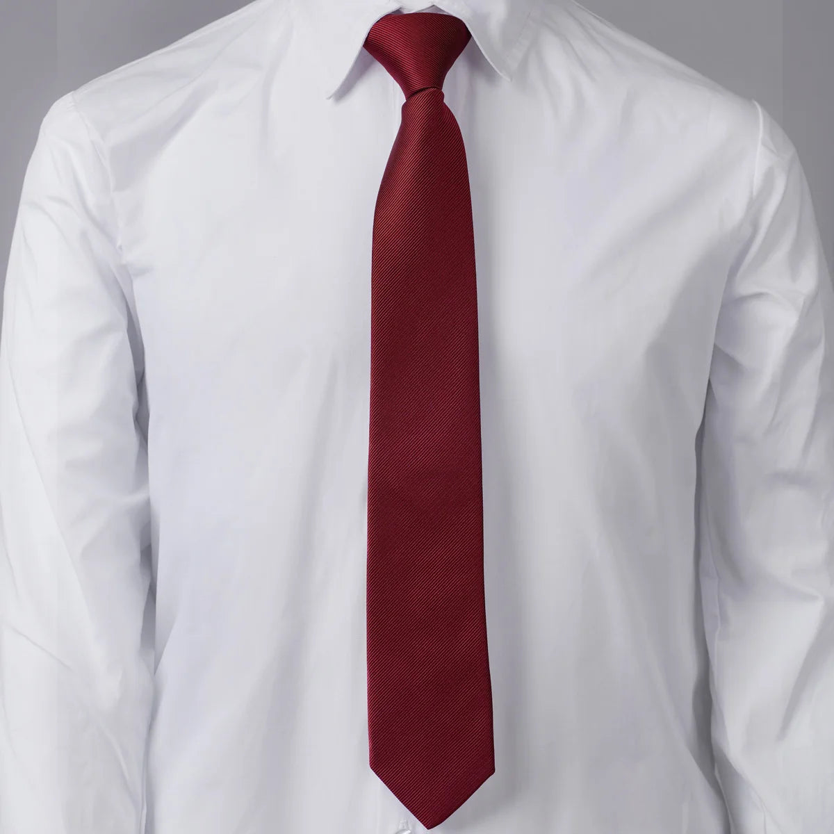 Boys Girls Neckties Kids Zipper Solid  Adjustable Accessories Teenager Students Photograph Perform Tie 6-16 Years Old