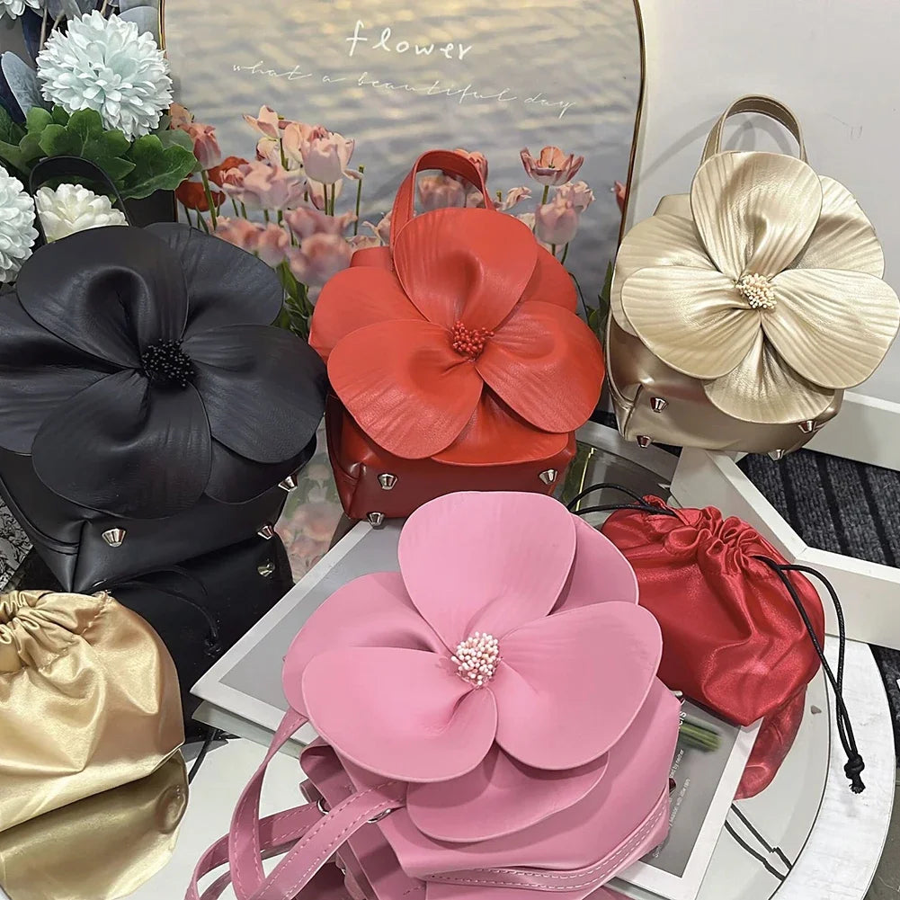 Floral Mini Handbag For Women Luxury Designer High Quality Fashion Handbags Wedding Purse Small Totes Elegant Evening Clutch Bag