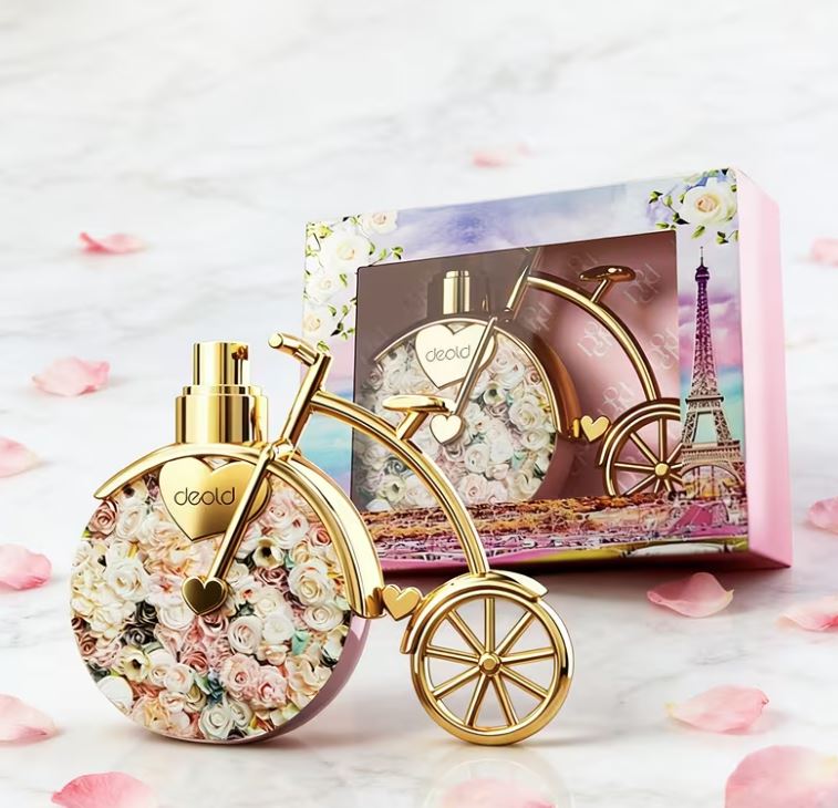 Women's Fresh Eau De Toilette A Crisp Floral Scent In A Bicycle-inspired Design, Offering A Natural "second-skin" Fragrance Spray