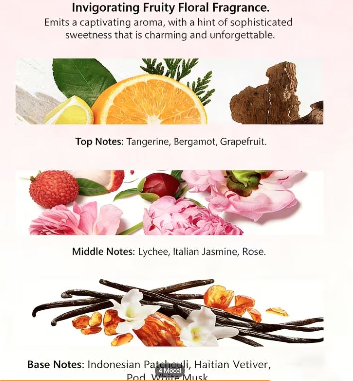 Women's Long-lasting Charming Eau De Toilette Spray