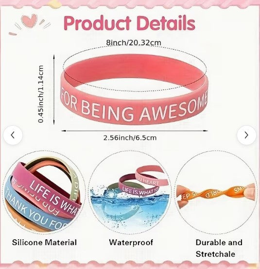 Positive Message Bracelet 💖