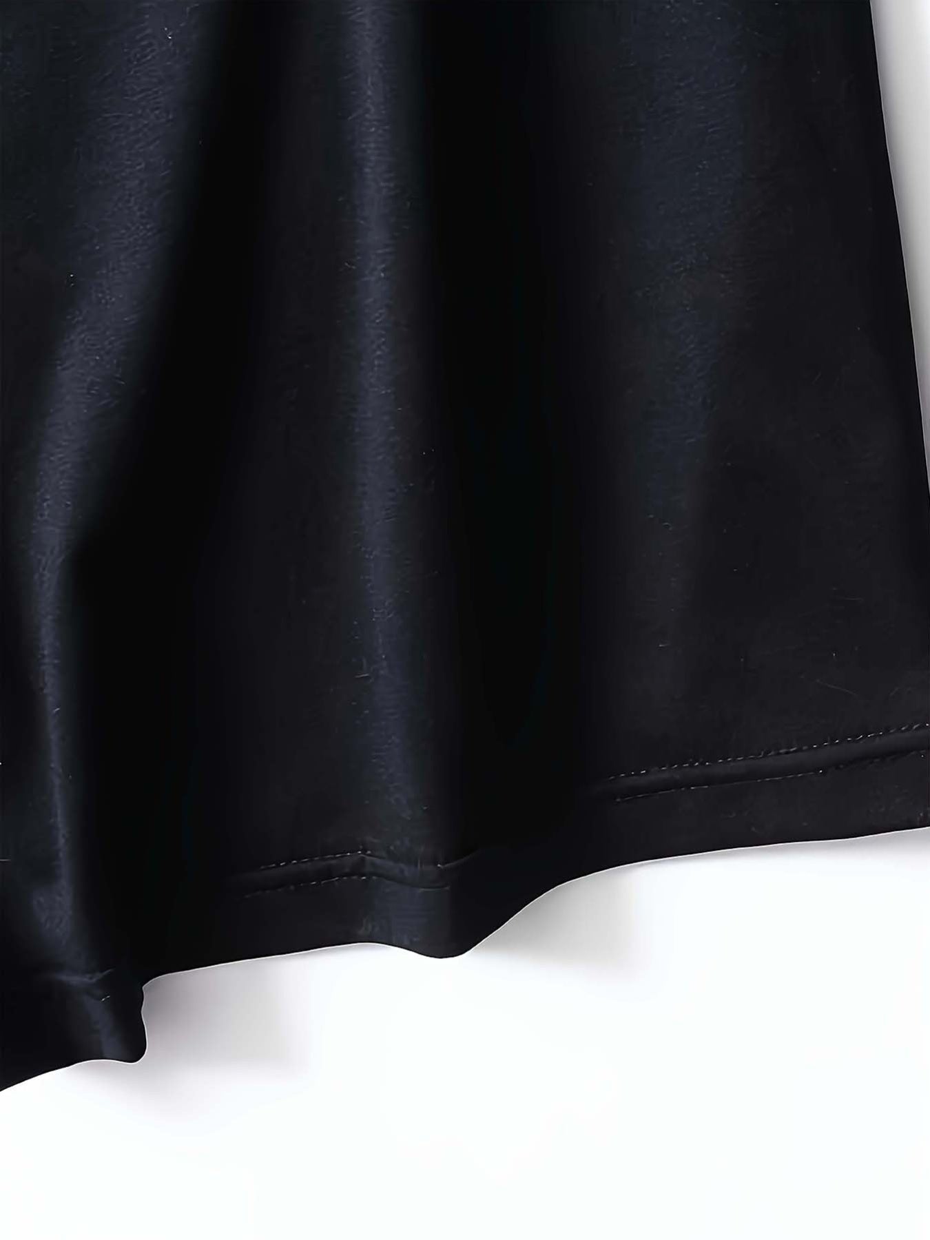 Black with Red Lettering Psalm 23:5 Print Women's Casual T-Shirt - Comfortable Crew Neck, Short Sleeve, Classic Summer Top for Casual Attire, Faith Inspired Apparel | Durable Casual wear, Ladies T Shirts